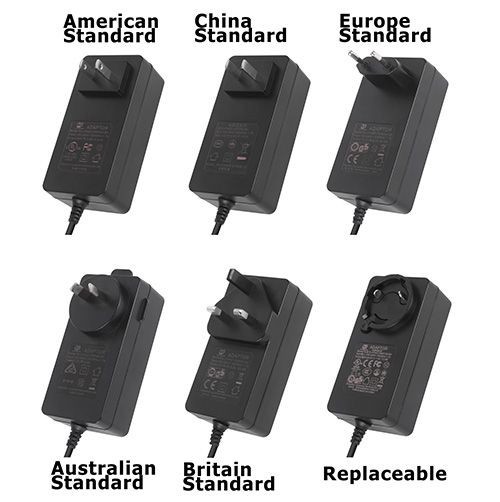 Wall Plug 12V5A 15V3A 18V4A AC DC Switching Power Supply ,Travel Plug Power Adapter